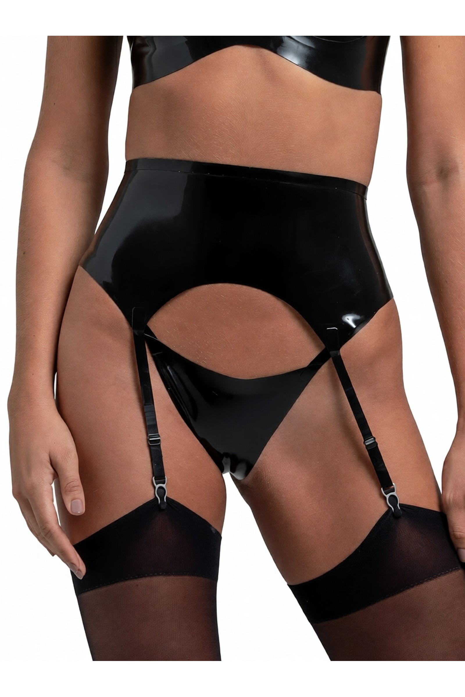 Hollywood – latex harisnyatartó öv
