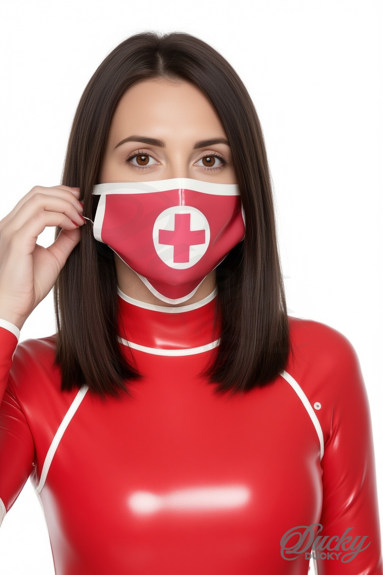 Nursy – mascherina in latex da infermiera