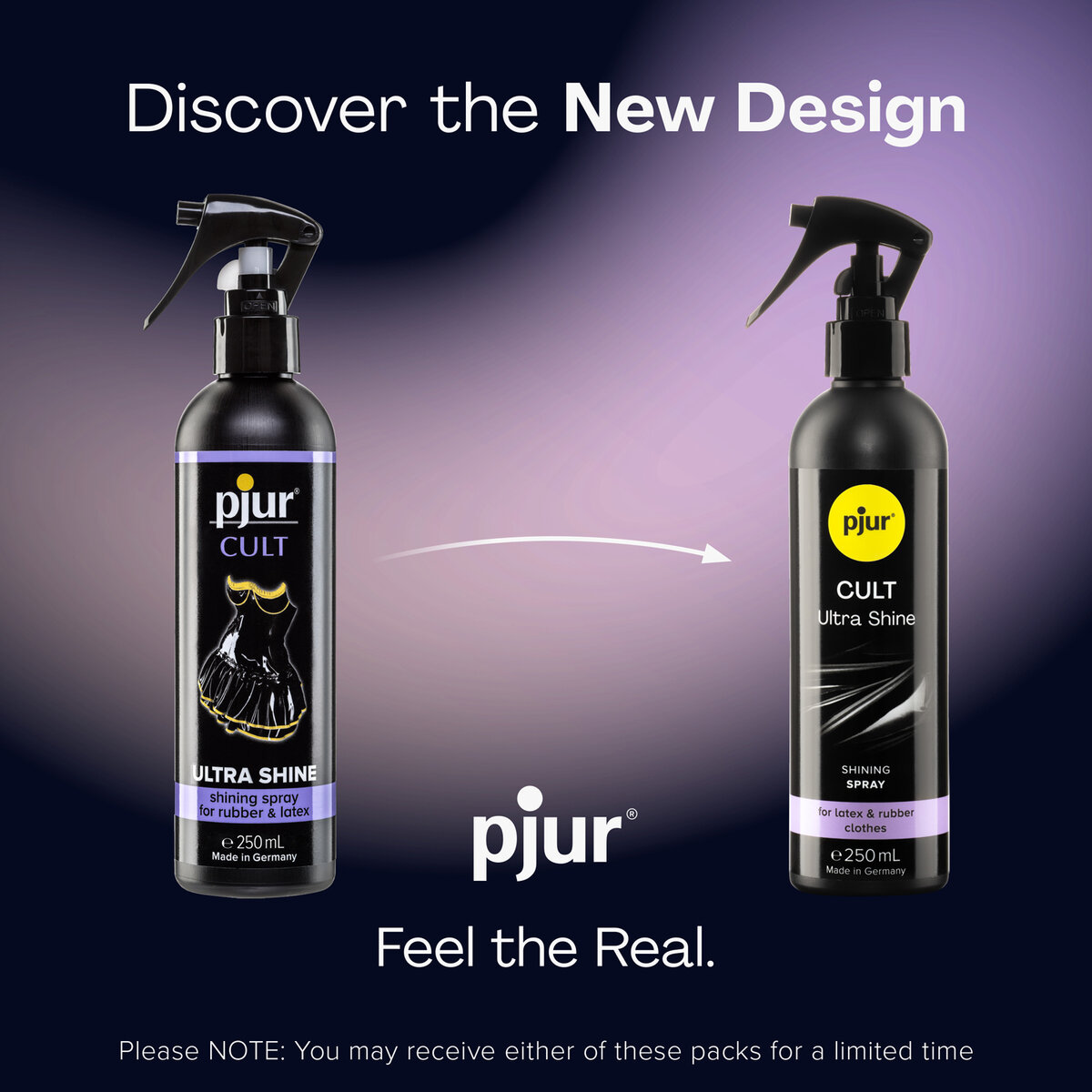pjur CULT Ultra Shine 250 ml – new design